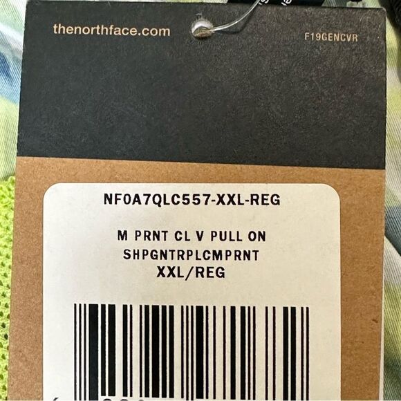 NWT! The North Face Printed Class V Pull On Shorts 7'' Mens Sz XXL Tropical Camo - Picture 9 of 9